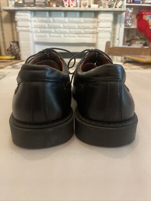 CRB Footwear Black Leather Men