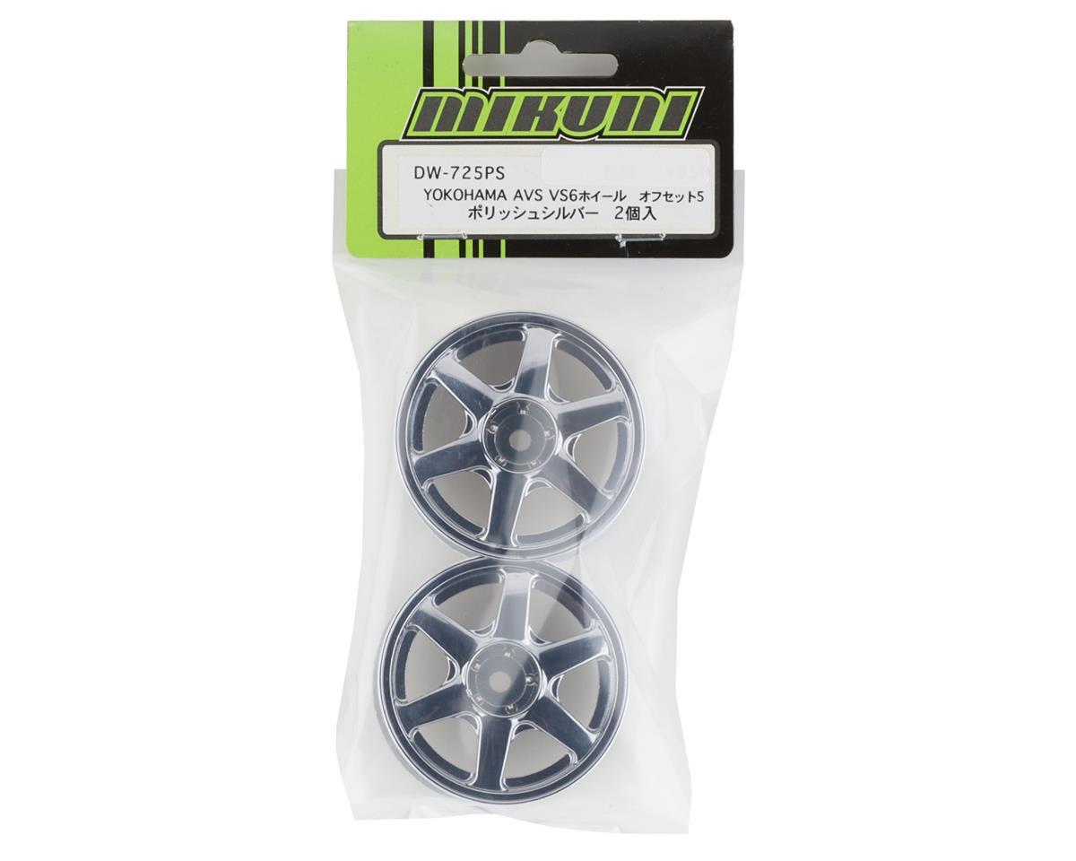 Mikuni Yokohama AVS VS6 6-Spoke Drift Wheels (Polished