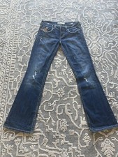 Mek USA Boulder Denim By Miss Me Jeans Womans 29x34 Boot Cut Low Rise Pants