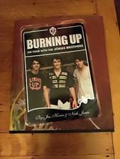Burning Up: On Tour With The Jonas Brothers 2008 1st Edition 1st Printing HCDJ
