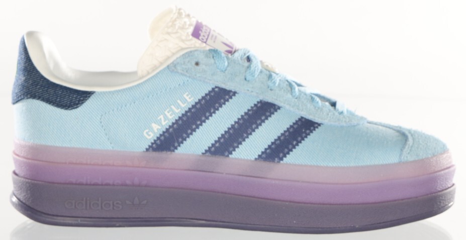 kseniaschnaider×adidas Size 7.5 - adidas KSENIASCHNAIDER x Gazelle Bold Blue Denim