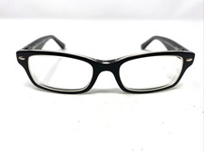 Ray-Ban RB 1530 3529 46-16-125 Black Crystal Full Rim Eyeglasses Frame 8940