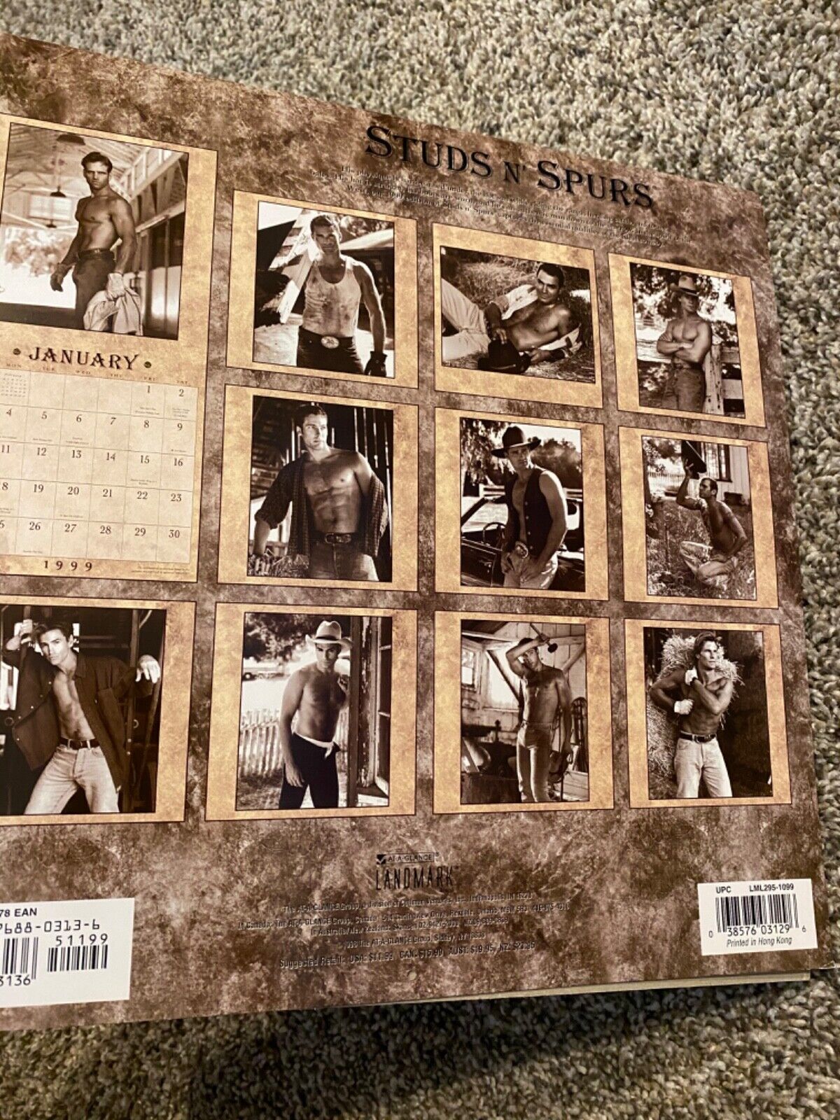 rare-vintage-1999-studs-n-spurs-calendar-landmark-gay-interest-men-cowboys-ebay