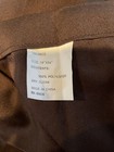4 Curtain Valences / Brown With Pink And Mint Green Floral Design / New — photo 5