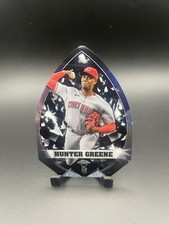 2022 Topps Chrome Ben Baller HUNTER GREENE Diamond Die-Cut Refractor RC