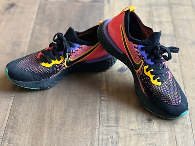 Glow Nike New Epic React Nike Epic React Flyknit Blue Glow Volt