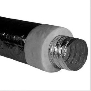 12” inch 300mm R1.0 Insulated Duct Flexible Heating Pipe Australian ...
