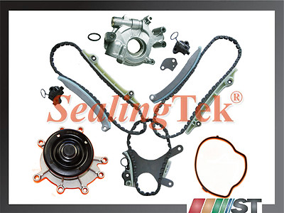 Fit 99-07 Dodge Jeep 4.7 V8 Engine Timing Chain Water Oil Pump Kit w/o gears set
