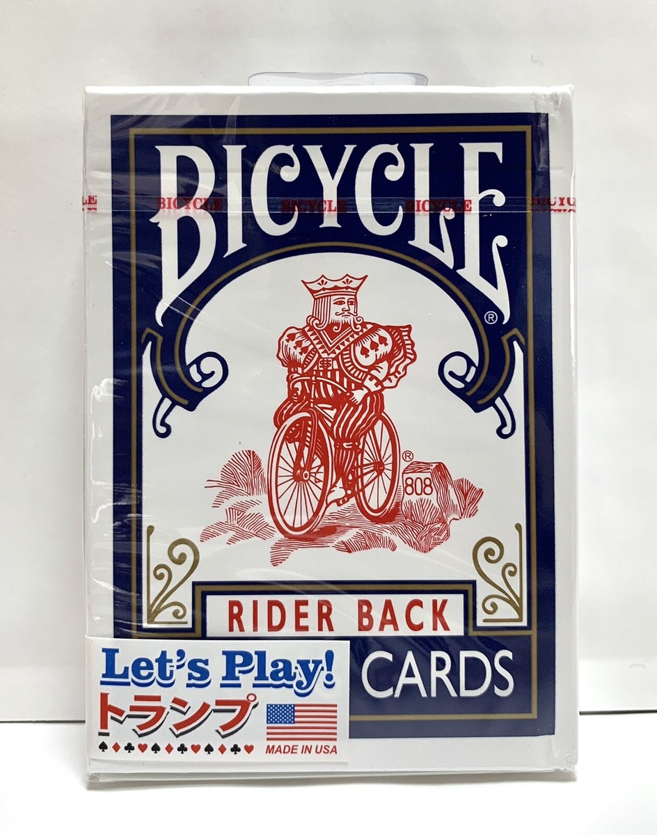 Bicycle Playing Cards Rider Back Blue Japan limited cover Bicycle Playing Cards Rider Back Blue Japan limited cover
