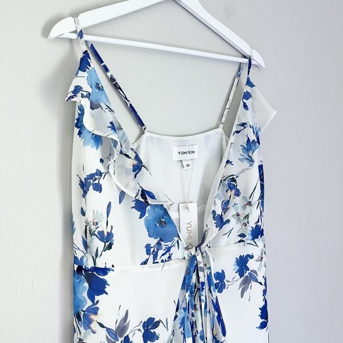 NWT Yumi Kim Meadow Maxi Dress Bluebird Ivory Blue and White Women’s Size XS - Picture 6 of 12