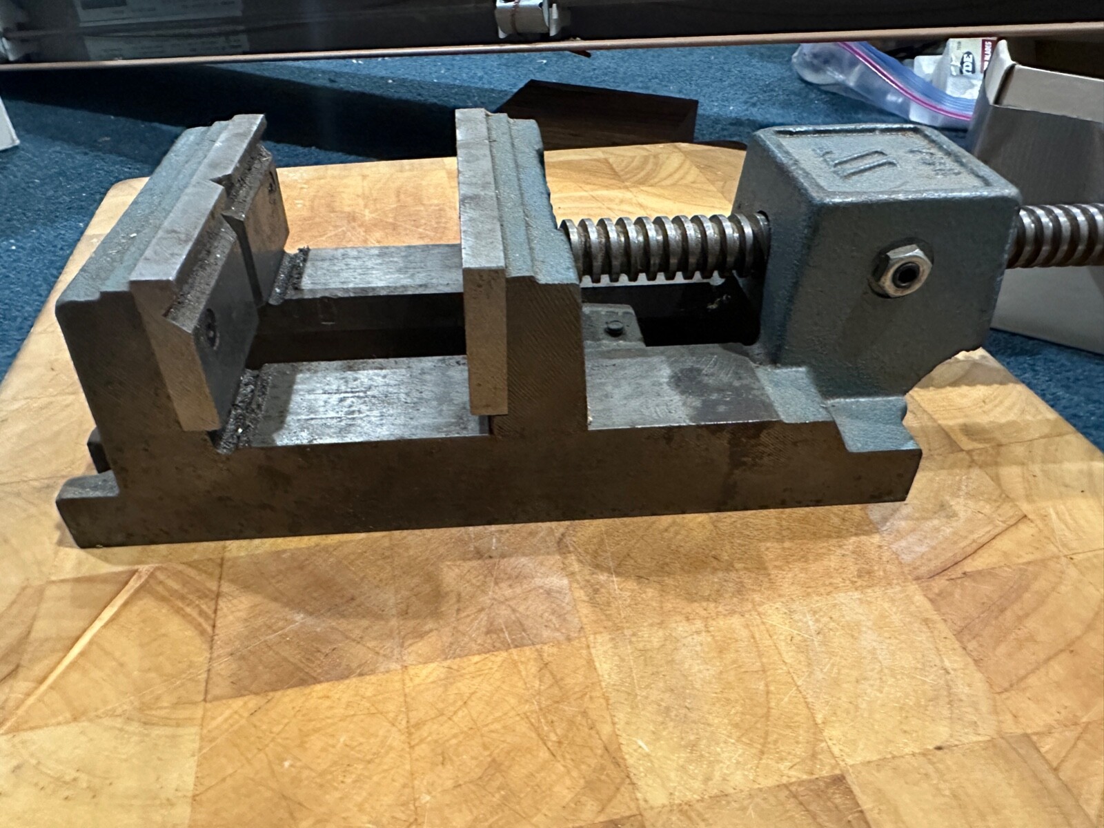 Vintage Wilton 141025 Quick Release Drill Press Vise 4 1/2" Jaws eBay