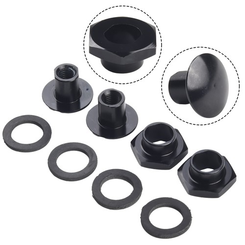 2*Herrajes de puntal de vidrio trasero para CRV 97-01 reparación del puntal del parabrisas trasero negro - Imagen 10 de 24