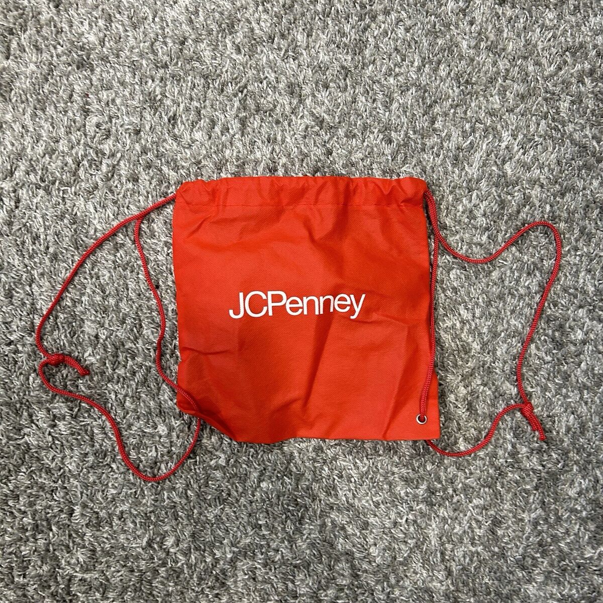 JC Penney Small Red Drawstring Bag | eBay JC Penney Small Red Drawstring Bag | eBay