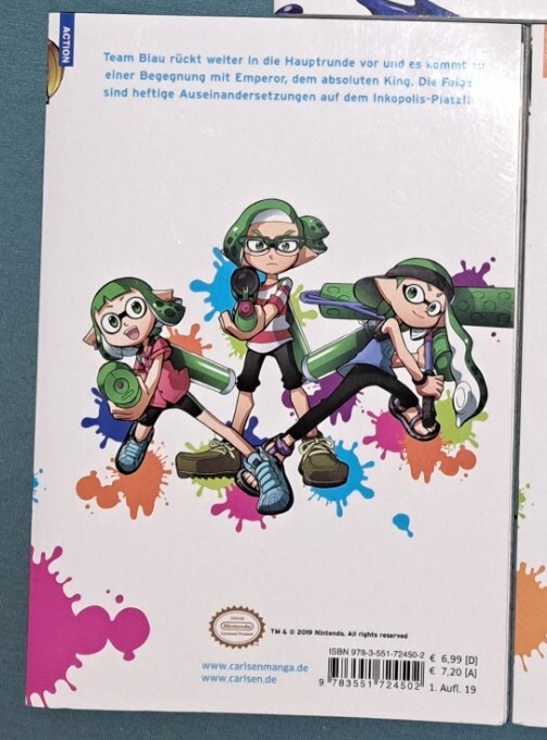 Thumbnail - Splatoon Band 4 Carlsen Manga Ungelesen Erstauflage 2019