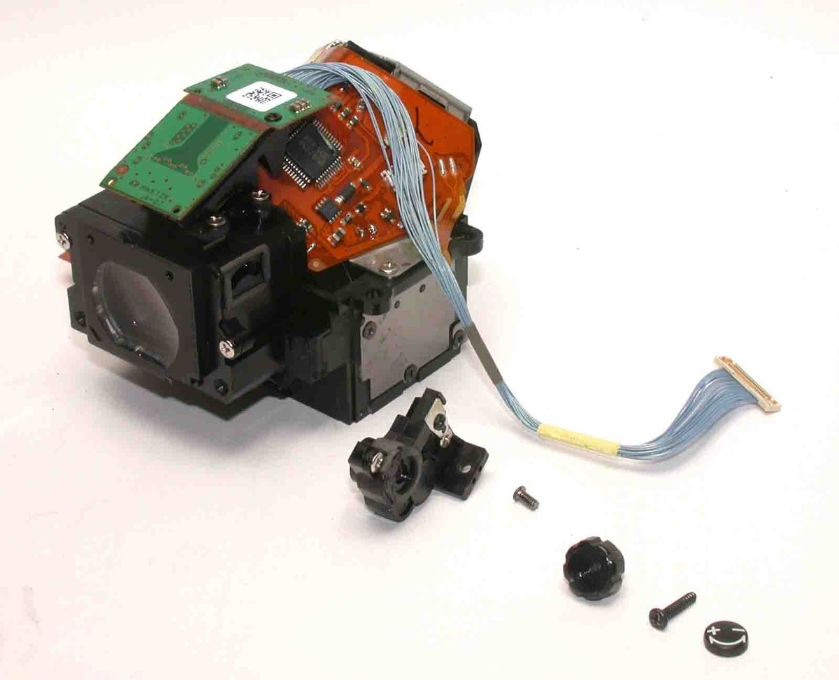 Nikon D800 D800E Viewfinder Eyepiece Unit with Focusing Screen Used