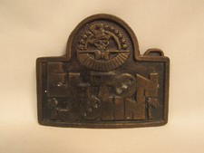 Vintage ELTON JOHN Metal Belt Buckle