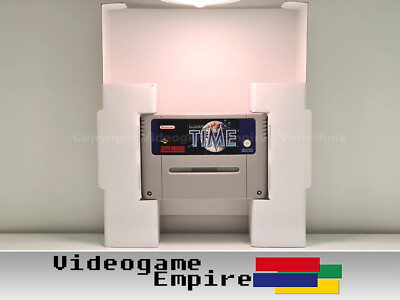 1x INLAY für SNES BIG BOX OVP-Einlage Pappe Karton carton Super Nintendo Bigbox