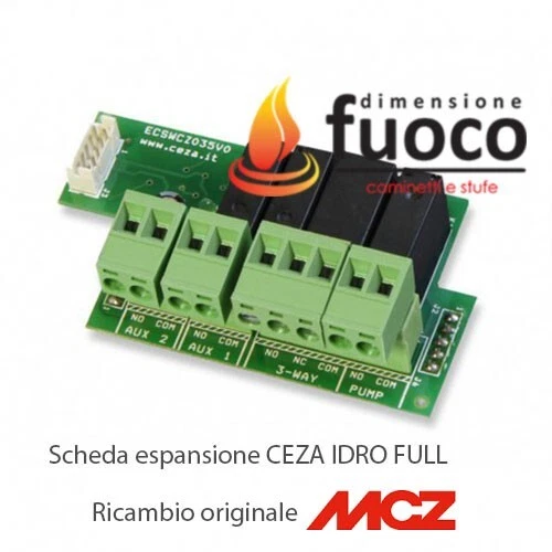 SCHEDA SUPPLEMENTARE HYDRO ORIGINALE MCZ codice 41451101100 CEZA codice FSEMZ016