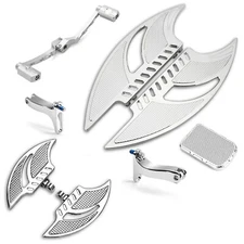 Chromed floorboards Shift Lever pedal for harley touring street glide Softail