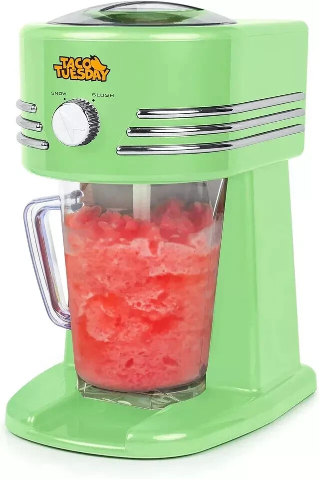 Frozen Drink Maker and Margarita Machine for Home - 40-Ounce Slushy Maker with S