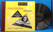 Doris Stockton (Plays The Marimba) 78RPM 10" Record Set "Marimba Classics" 