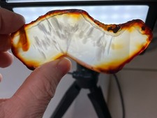 Translucent Carnelian Agate Slab Lapidary Cabbing Combo Ship Avail