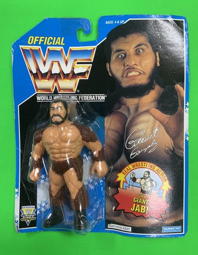 WWF WWE Hasbro Giant Gonzalez 1993 Blue Card Wrest...