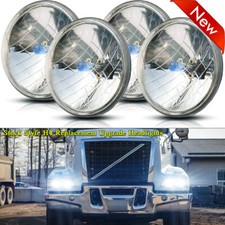 4pcs For Volvo Vhd Dot 5-34 5.75 Inch Round Hid Headlights Hilo Sealed Beam