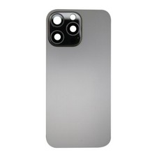 Back Glass Magnets Camera Lenses for Apple iPhone 16 Pro Max Black Replacement
