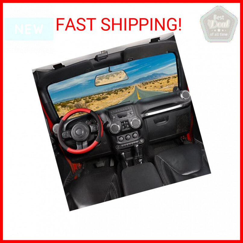 SEG Direct Car Steering Wheel Cover for F-150 Tundra Range Rover 15.5 ...