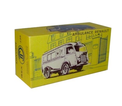 CIJ 3.61 box repro Renault 1000 kg civil ambulance
