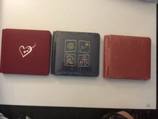 Creative Memories Lot of 3 7x7 Albums Harvest Valentines HEART Beach