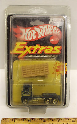 Vintage 1984 Hot Wheels Extras Ford Stake Bed Truck Diecast Metal