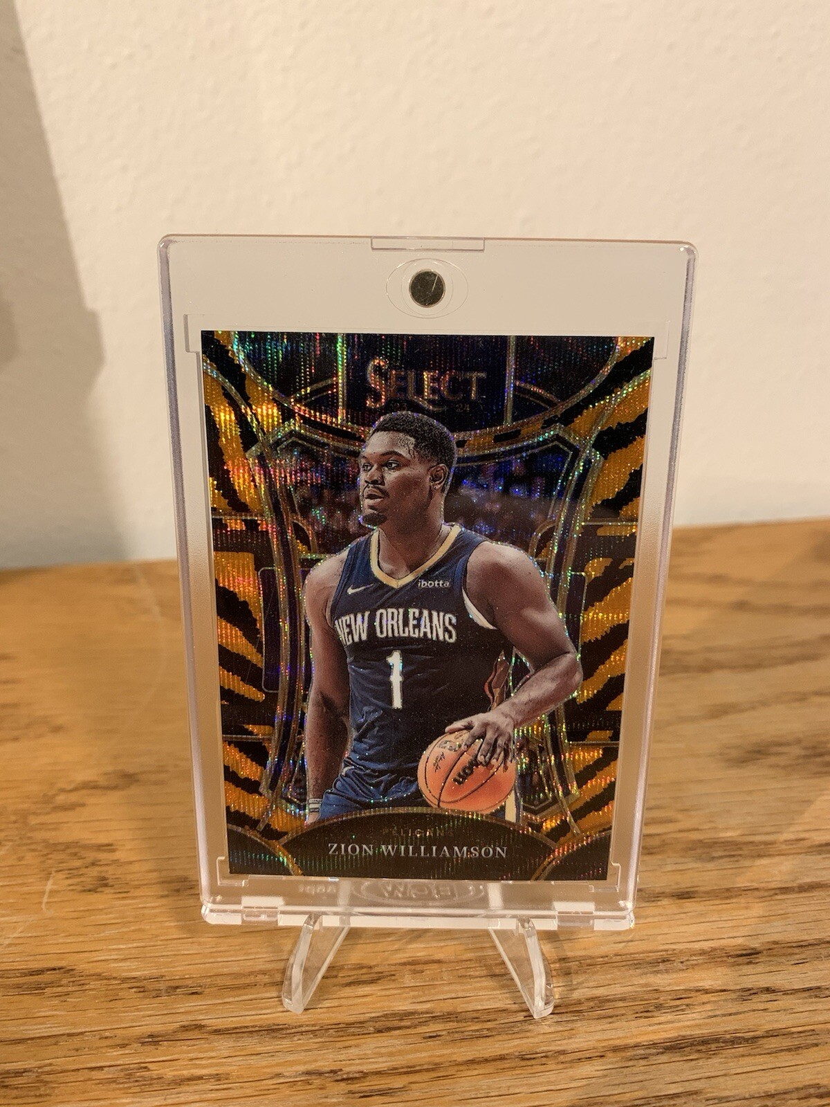 Zion Williamson 2023-24 Panini Select Tiger Stripe Mezzanine SSP