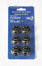 High Tech Pet RFA-67D Replacement 6V Battery Replaces RFA-67, 6 Pack
