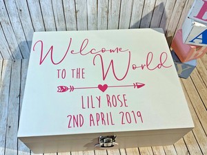 born in 2019 memory box