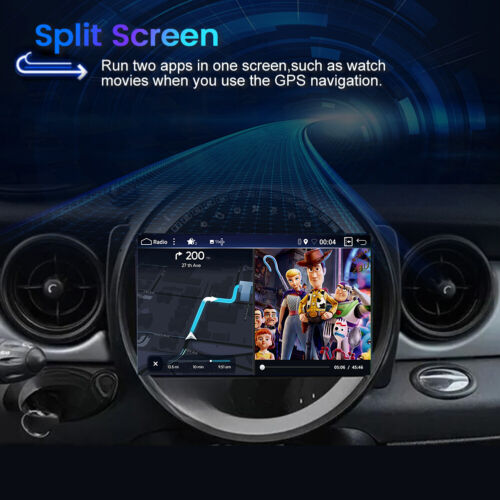 Autoradio Für BMW Mini Cooper R55 R56 2007-2013 GPS Navi Car Play DSP Android 14 - Bild 12 von 18