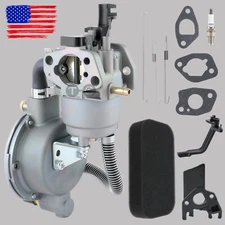 New 170F Dual Fuel Carburetor GX200 LPG Conversion Kit for Generator Propane USA