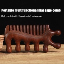 Household Sandalwood Massage Comb Multifunctional Scraping Meridian Comb