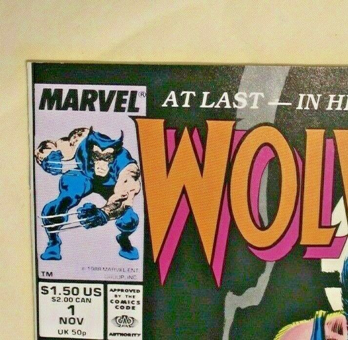 WOLVERINE Vol. 1 No.1, 1988, Marvel Comics | eBay