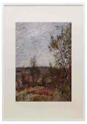 Sisley Alfred Windy Day At Veneux A3 A4 Framed Print Picture