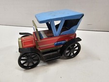 Mighty Midget Mechanical Antique Miniature Car TPS Tin Vintage 1960s Japan NIB