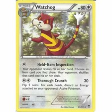 85/111 Watchog Uncommon: Pokemon Trading Card Game XY-03 Furious Fists