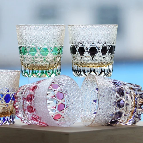Edo Kiriko Whisky Glass - Thumbnail 3