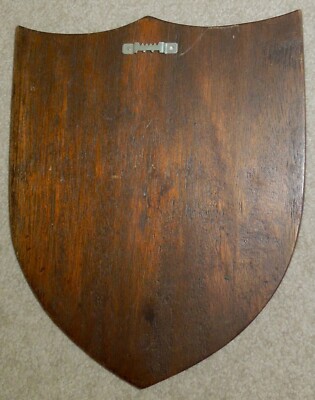 VTG USS Coral Sea CVA-43 PlaqueHand Painted, Carved WoodCold