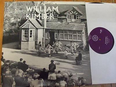 LP 12001 William Kimber - Rare UK E.F.D.SS 1963 LP