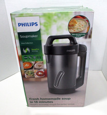 Philips Soup Maker Viva Collection HR2204 1.3 QT Black Tested