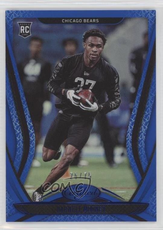 2020 Certified Rookies Mirror Blue 26/75 Darnell Mooney #181 Rookie RC 6x2