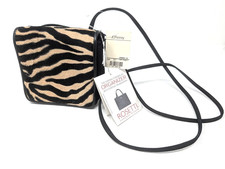 Rosetti Y2K Style Purse Crossbody Mini Wallet Tiger Stripe Animal Print 5"x5"