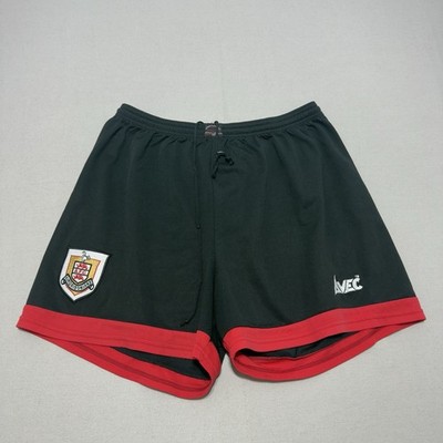 Airdrieonians Shorts Mens 2XL Black Avec Vintage 90's 38W Football Airdrie 98/99